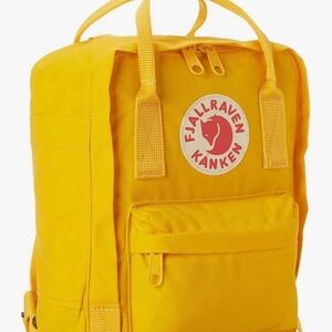 Fjällräven Kånken Warm Yellow Mini Backpack